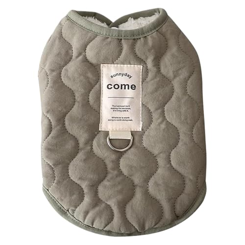 Monozoz Wintermantel für kleine Hunde, warme Hundejacke mit integriertem Geschirrloch, Haustierbekleidung für kaltes Wetter, gemütliche Schneeweste für kleine Hunde und Katzen Monozoz Wintermantel für kleine Hunde, warme Hundejacke mit integriertem Geschirrloch, Haustierbekleidung für kaltes Wetter, gemütliche Schneeweste für kleine Hunde und Katzen von Monozoz