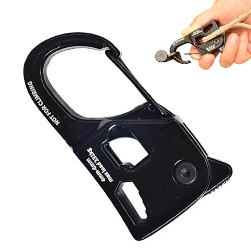 Monozoz Zeltseilspanner, Aluminiumlegierung, Outdoor-Spanner, leichtes Paracord-Zubehör, rostfreier Seilspanner für winddichte Schnur von Monozoz