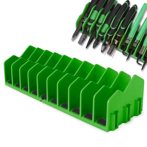 Zangen-Organizer, Zangen-Organizer, 10 Schlitze, Zangenschneider, Organizer mit rutschfester Gummiunterseite, Werkzeug-Organizer, Werkzeug-Schublade, Werkzeugkasten-Organizer, ausziehbares Design Zangen-Organizer, Zangen-Organizer, 10 Schlitze, Zangenschneider, Organizer mit rutschfester Gummiunterseite, Werkzeug-Organizer, Werkzeug-Schublade, Werkzeugkasten-Organizer, ausziehbares Design von Monozoz