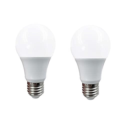 Lichtsensor Lampe Smart Glühbirne Led Sensor light LED Lampe e27 Dämmerungssensor 5W Leuchtmittel Lampe Nachtlicht LED Birnen Lichtsensor für Korridor Garage Treppe Garten Hof Keller Flur 2 Stück von Monsing