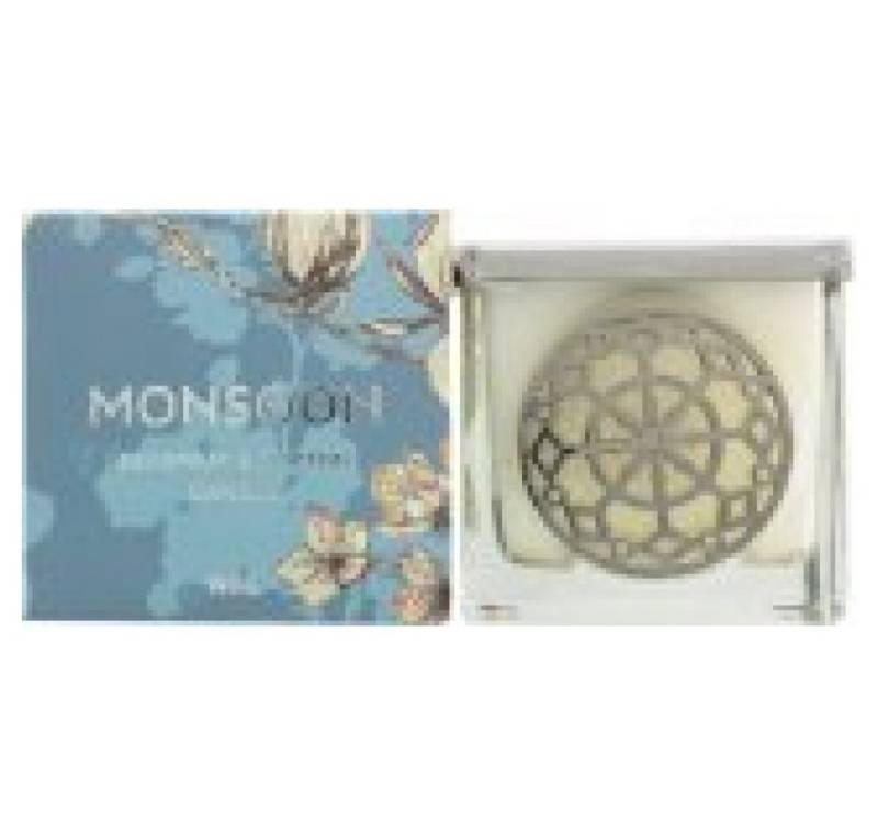 Monsoon Duftkerze Seaspray & Cotton Scented Candle 180g von Monsoon