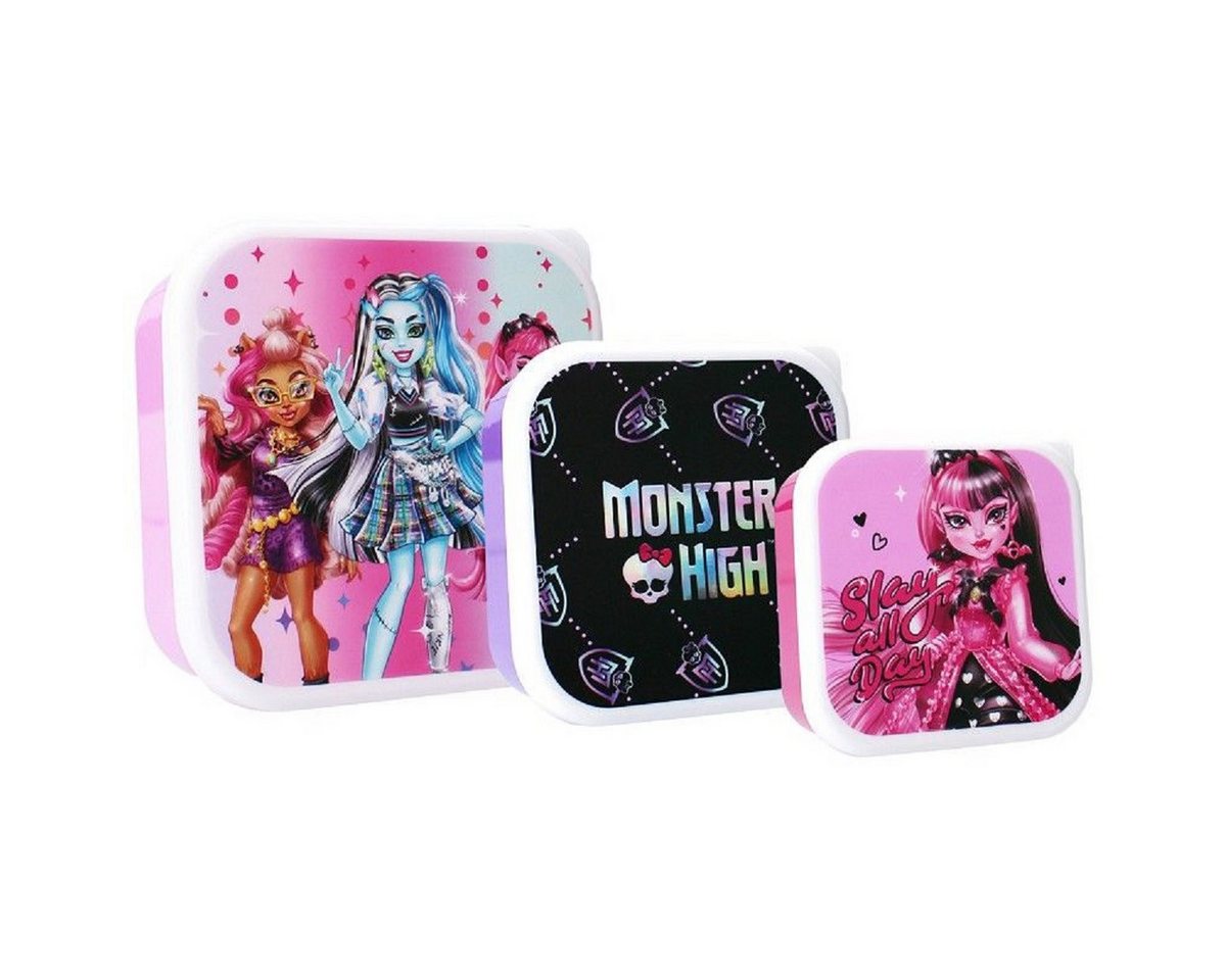 Monster High Brottasche Brotzeitbox 3in1 – Perfekte Lunchbox für Schule und Freizeit Monster High Brottasche Brotzeitbox 3in1 – Perfekte Lunchbox für Schule und Freizeit von Monster High