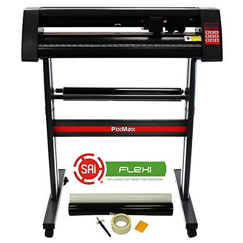 PixMax 720mm Vinyl Schneideplotter Folienplotter Schneideplotter Plotter inklusive 3 x Roland-Messer Weeding Pack und Flexi Starter Software PixMax 720mm Vinyl Schneideplotter Folienplotter Schneideplotter Plotter inklusive 3 x Roland-Messer Weeding Pack und Flexi Starter Software von Monster Racking