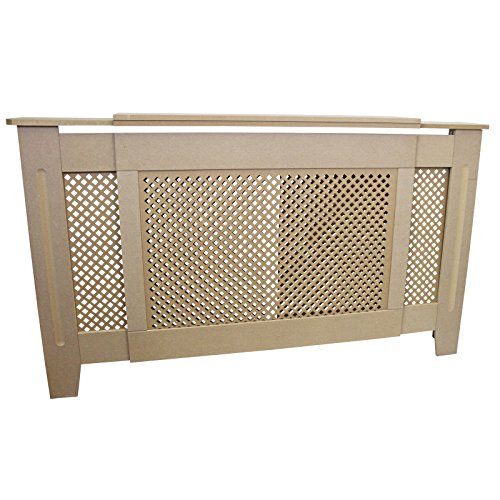Monster Shop Heizkörperverkleidung Heizkörperabdeckung Heizkörper Abdeckung Heizungsabdeckung Gitter Abdeckung 1400mm-1920mm L x 820mm H x 205mm B von Monster Shop