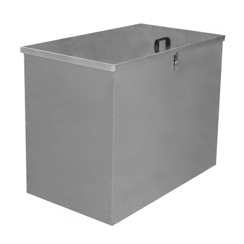 Verzinkter Futterbehälter 2 Fächer 64 Liter Futtertonne Futteraufbewahrung Futterlagerung Futterlager wetterfest Futtertrog mit Deckel witterungsbeständig Futterbox Verzinkter Futterbehälter 2 Fächer 64 Liter Futtertonne Futteraufbewahrung Futterlagerung Futterlager wetterfest Futtertrog mit Deckel witterungsbeständig Futterbox von Monster Shop