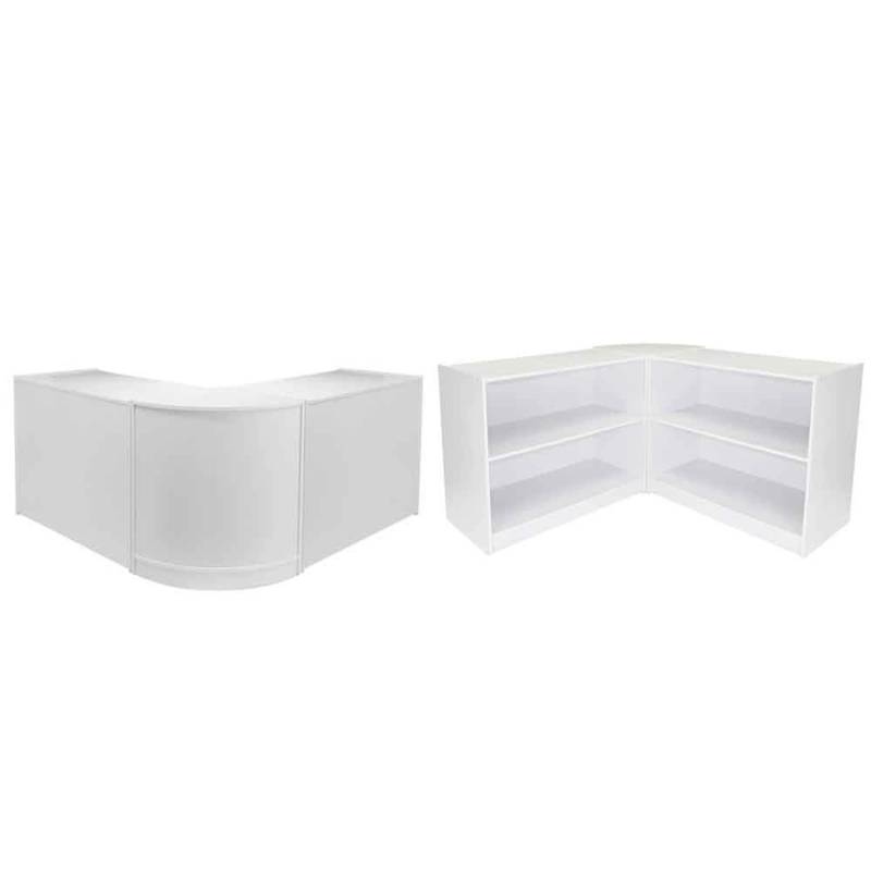 MonsterShop Zodiac Ladenmöbel Thekenset in Brilliant-Weiß von Monstershop