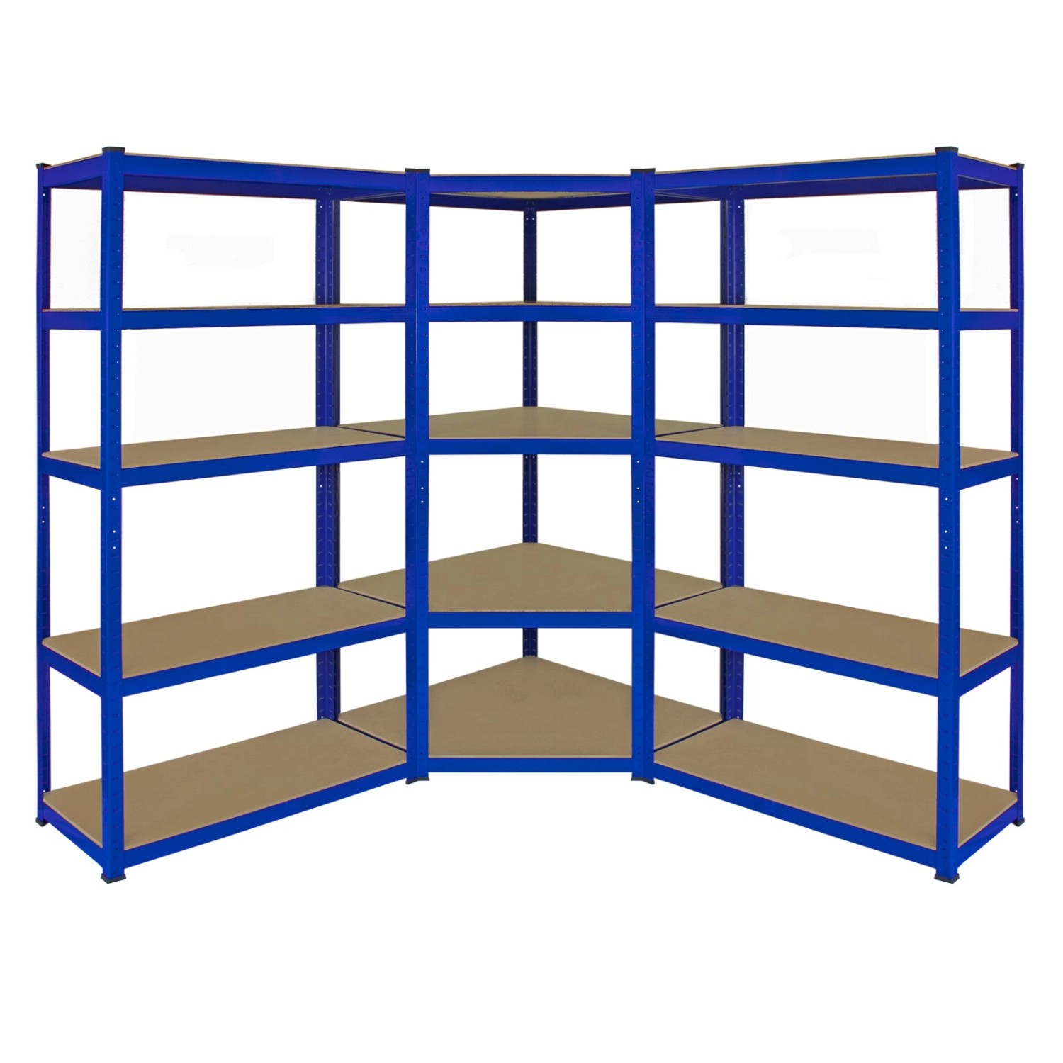 Monstershop Monster Racking Sparangebot 1 x T-Rax 90cm Eckregal + 2 x T-Rax 90cm in Blau von Monstershop