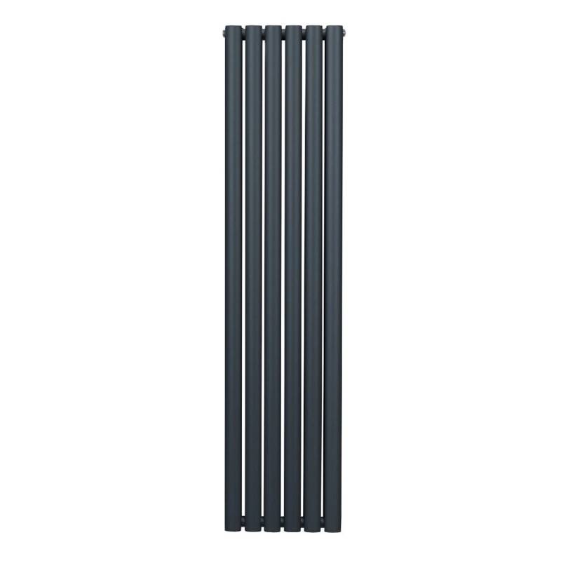 Monstershop Oval Röhrenheizkörper 1600mm x 360mm Anthrazitgrau von Monstershop