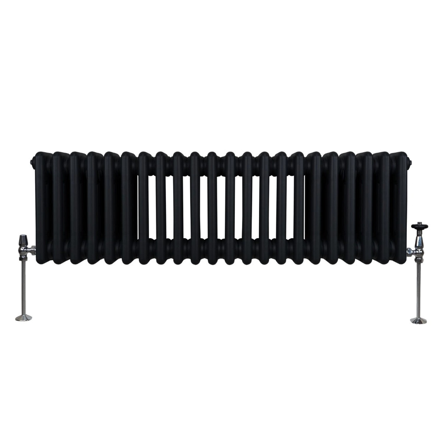 Monstershop Traditioneller 3 Spalten Heizkörper 300 x 1012 mm Schwarz Monstershop Traditioneller 3 Spalten Heizkörper 300 x 1012 mm Schwarz von Monstershop