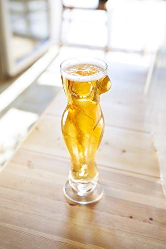 Monsterzeug Sexy Bierglas Frauenkörper, Party Pilsglas Traumkörper, Frauentorso Glas mit Rundungen, Füllmenge 0,5 Liter Monsterzeug Sexy Bierglas Frauenkörper, Party Pilsglas Traumkörper, Frauentorso Glas mit Rundungen, Füllmenge 0,5 Liter von Monsterzeug
