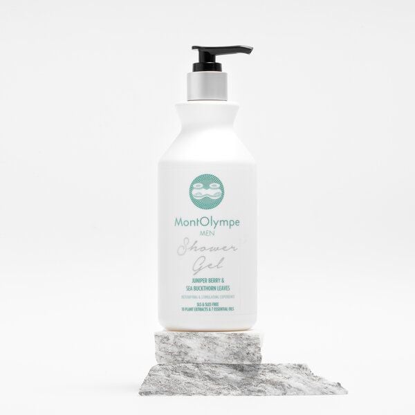 MontOlympe Naturkosmetik Juniper Berry & Sea Buckthorn Duschgel für Männer von MontOlympe Naturkosmetik