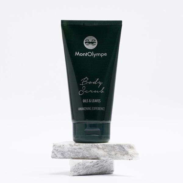MontOlympe Naturkosmetik Oils & Leaves Körperpeeling von MontOlympe Naturkosmetik