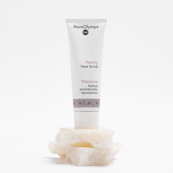 MontOlympe Naturkosmetik Peony Gesicht & Lippen Peeling, Talgregulierende Pflege von MontOlympe Naturkosmetik