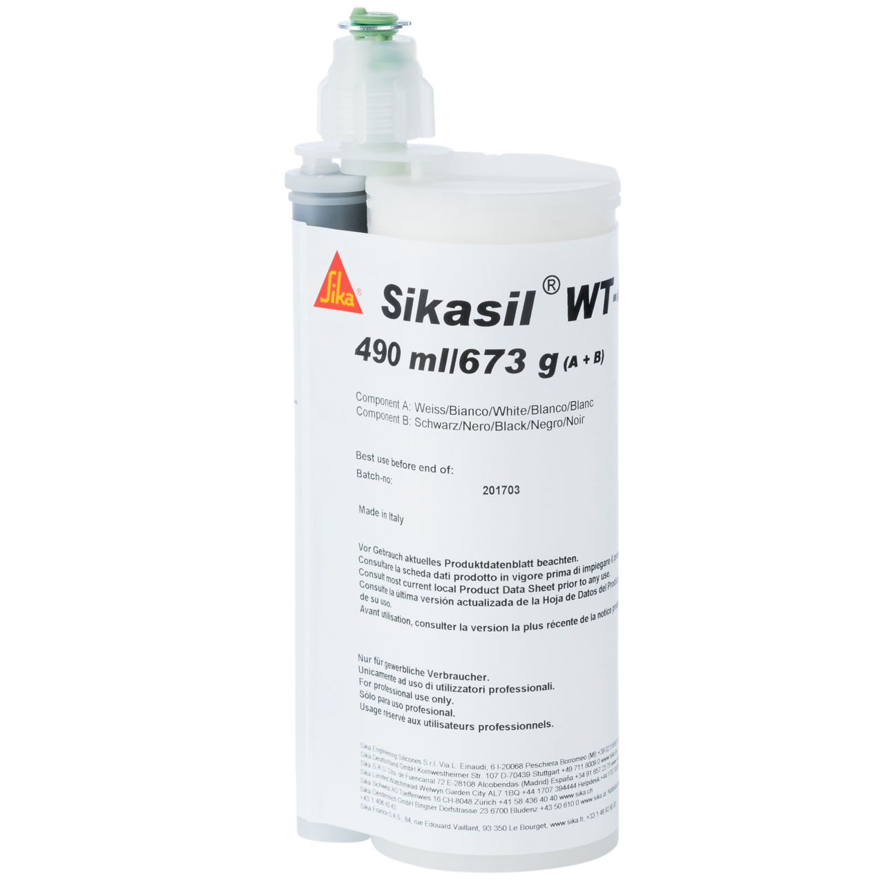 Sikasil WT-480 schwarz 490 ml von Montagestore