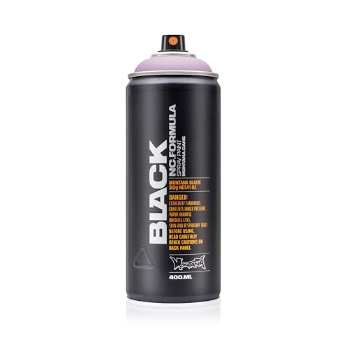 Montana Black Spray Paint, matt Finish, 400 ml können, Farbe: Blk3995 - Bubble Bath von Montana