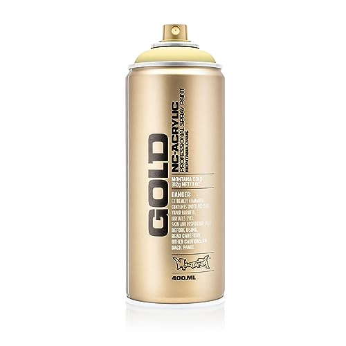 Montana Cans 283895 Spray Dose Gold, Gld400, 1000, 400 ml, Vanilla von Montana