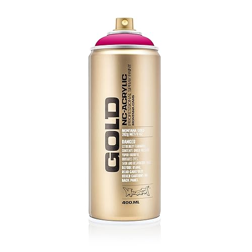 Montana Cans Montana Spray Dose Gold 400ml, Gld400-p3000-100% Magenta, 2400 Montana Cans Montana Spray Dose Gold 400ml, Gld400-p3000-100% Magenta, 2400 von Montana