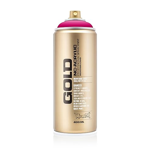 Montana Cans Montana Spray Dose Gold 400ml, Gld400-p3000-100% Magenta, 2400 von Montana