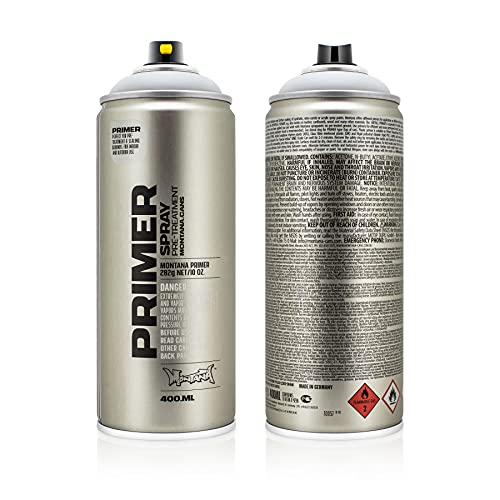 Montana Cans TECH PRIMER Spray Paint, 400ml, Aluminum von Montana