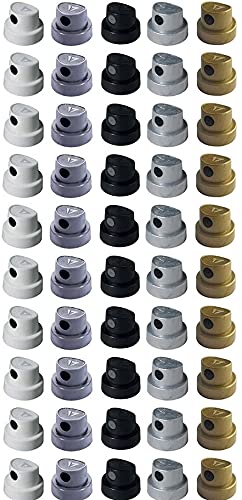 Montana caps 50 caps Level 1 to 5 (5x10) von BLACK MONTANA