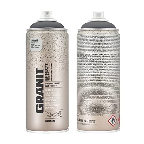 415395 M Montana granit Effekt Grau – 400 ml (eg7050) von Montana