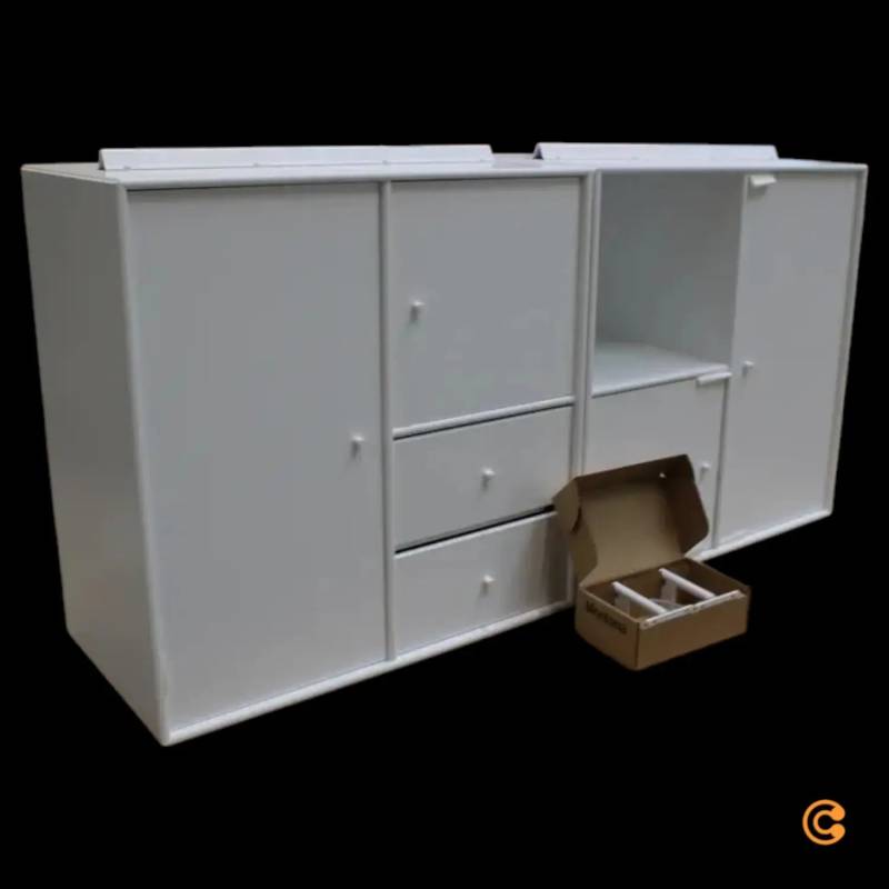 B-Ware Montana Couple Sideboard Schrank Aufbewahrung 1392x822x38cm Siehe Text/Fotos von Montana