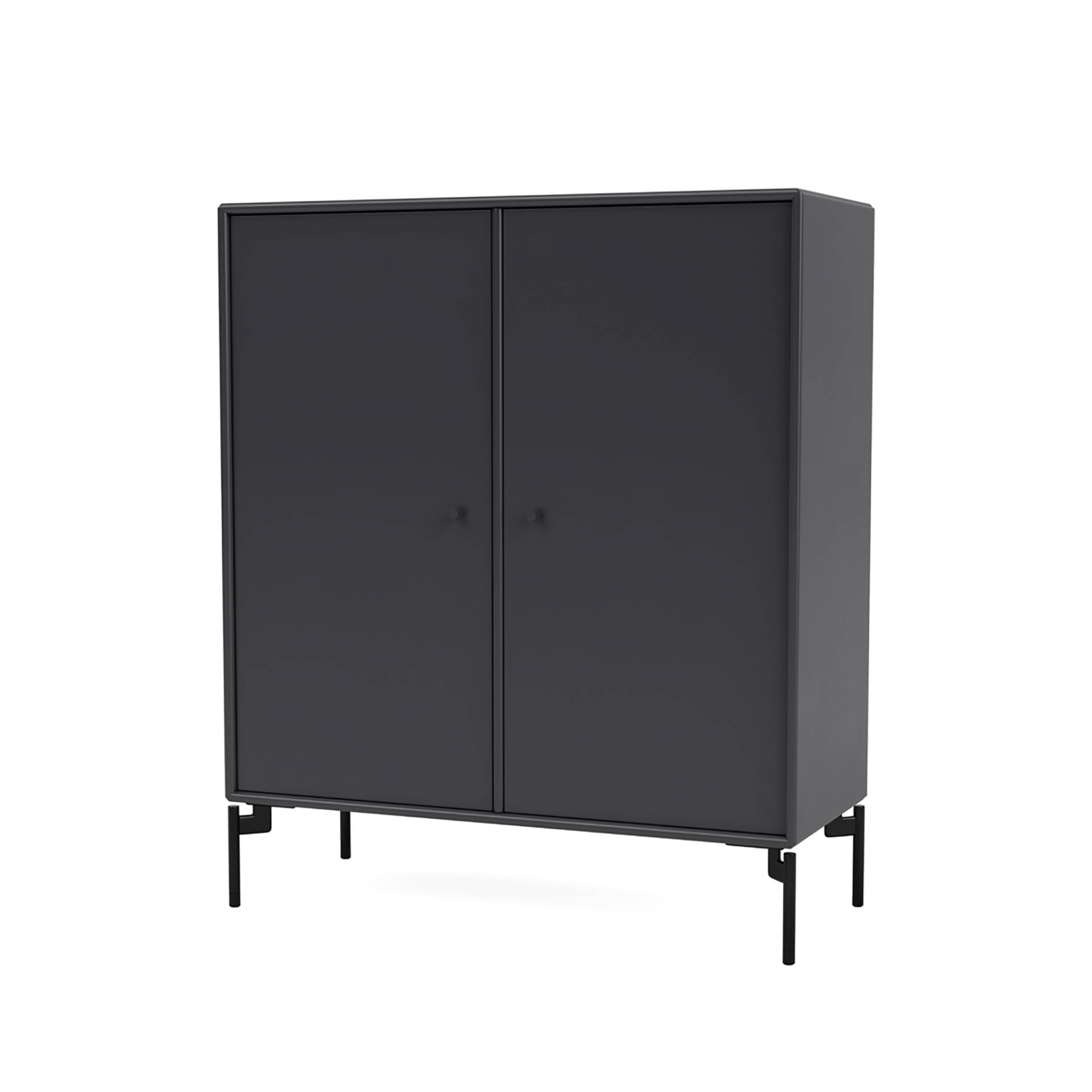 MONTANA // COVER - SCHRANK | 04 ANTHRACITE | BEINFARBE: SCHWARZ von Montana