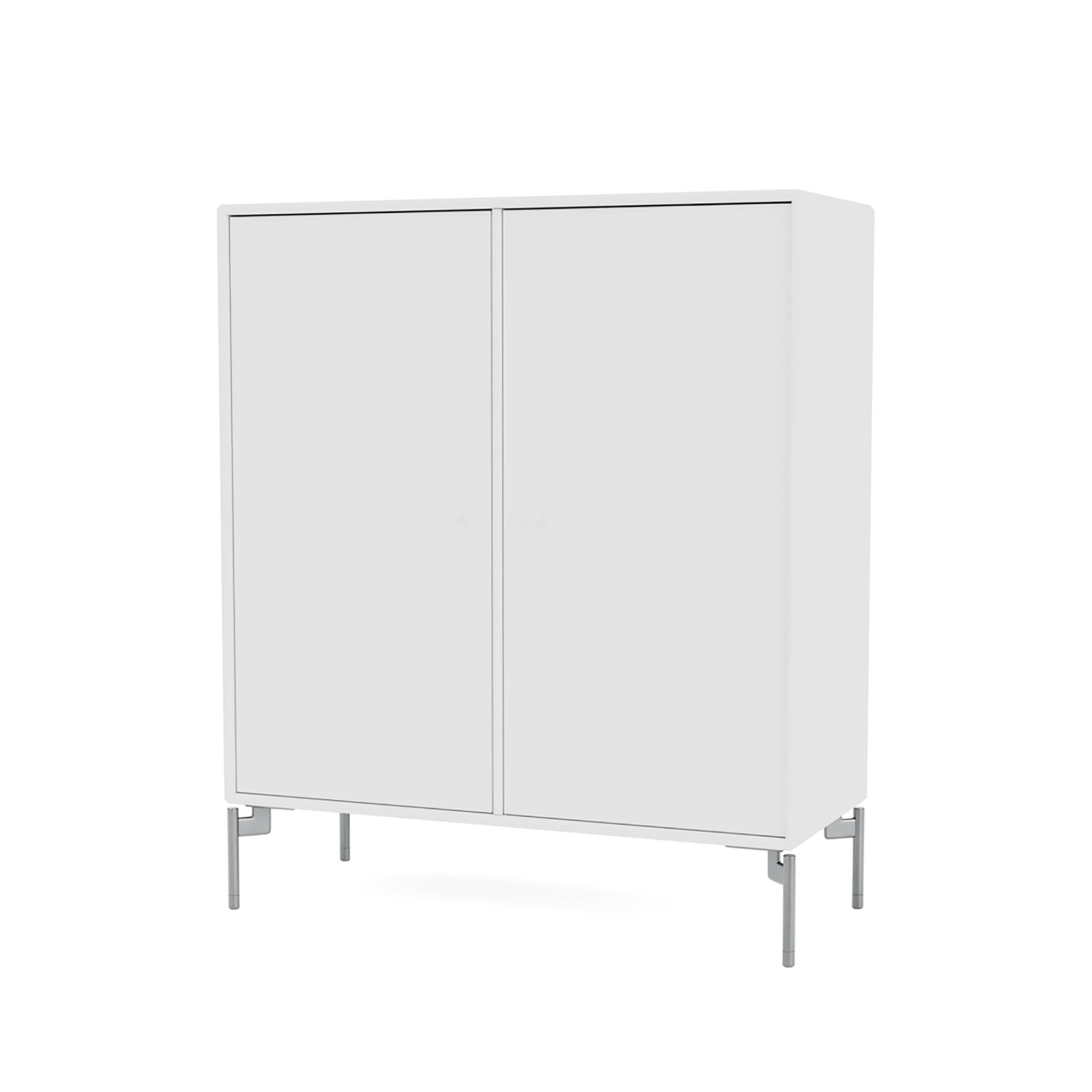 MONTANA // COVER - SCHRANK | 101 NEW WHITE | BEINFARBE: MATTVERCHROMT von Montana