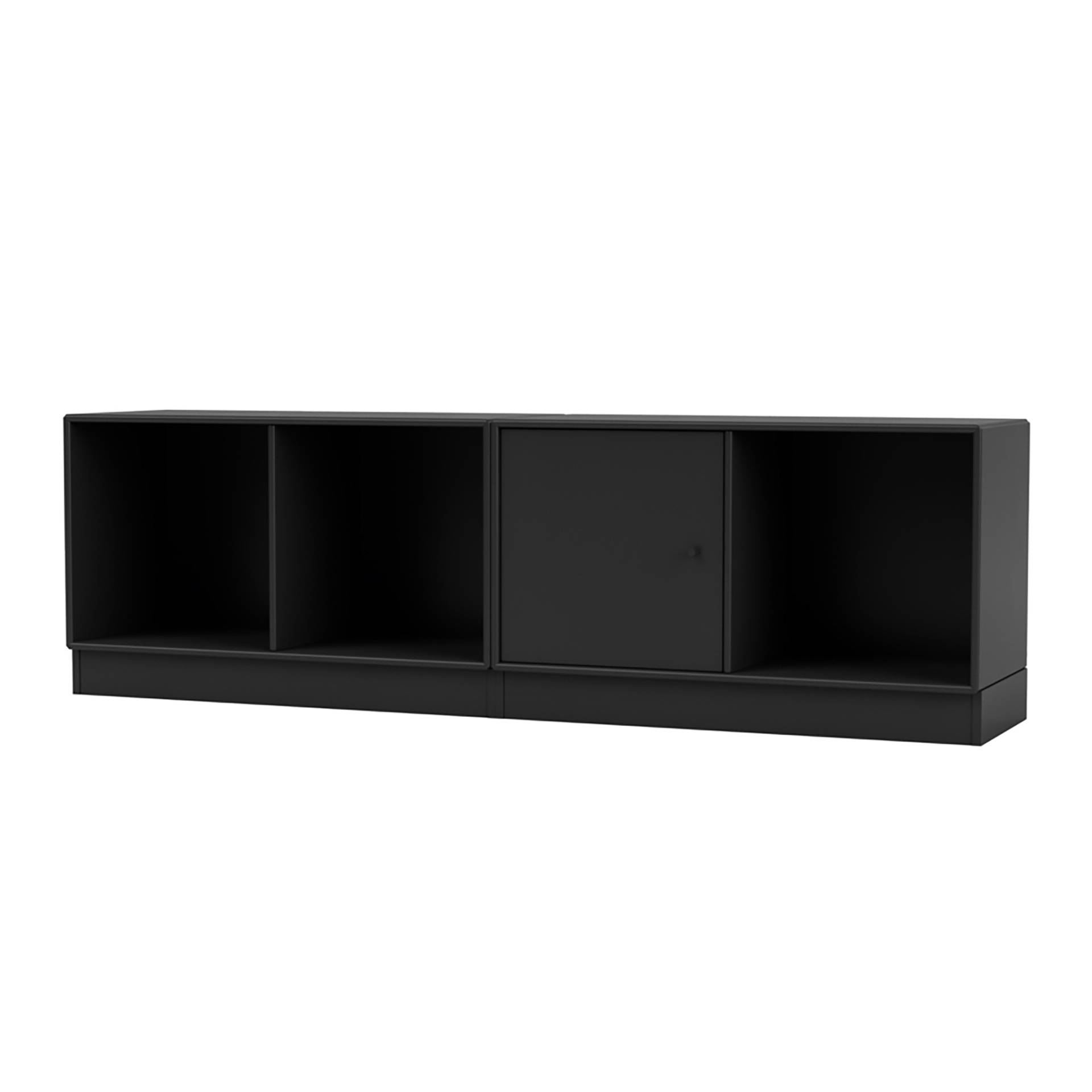 MONTANA // LINE - LÄNGLICHES SIDEBOARD | 05 BLACK | SOCKEL 7 CM von Montana