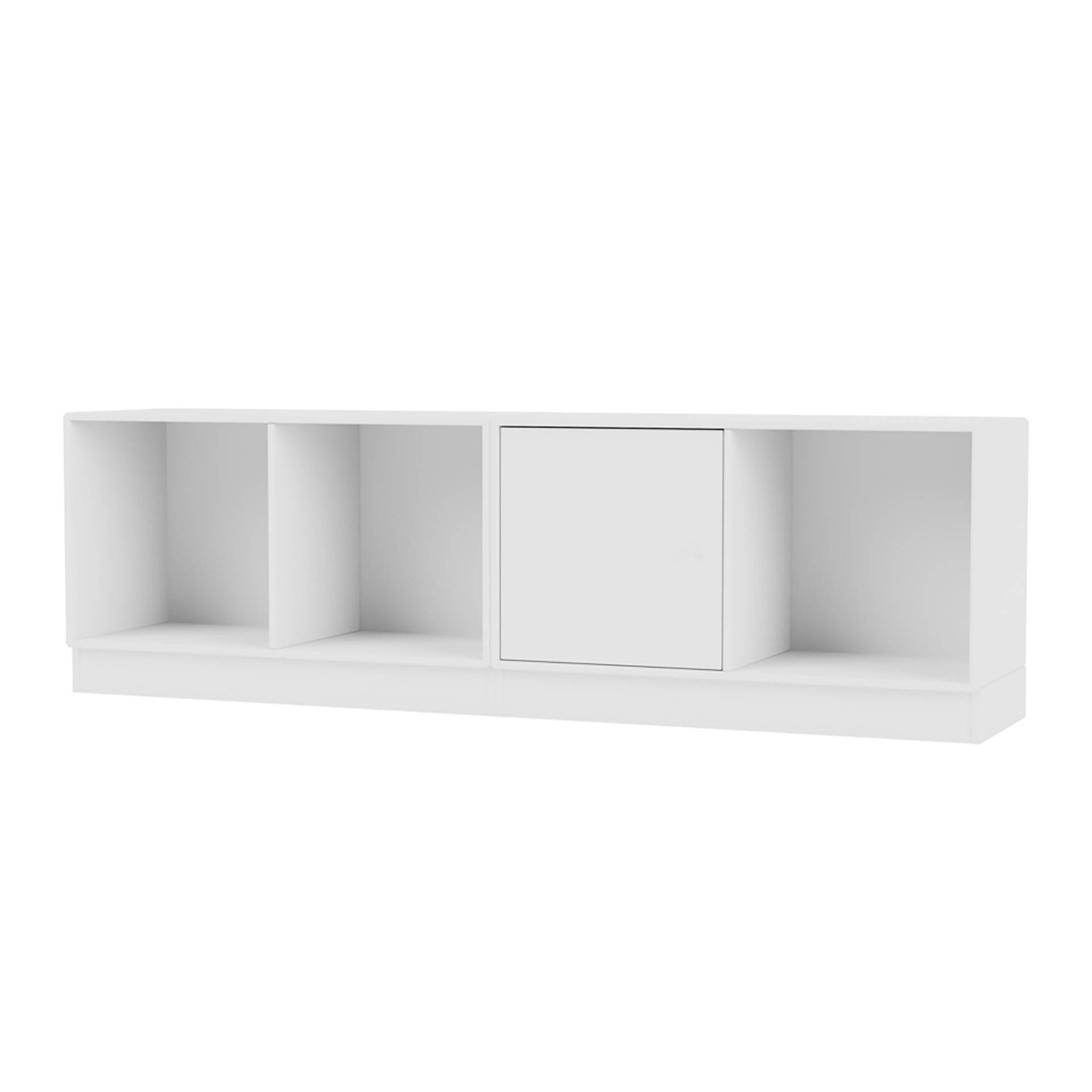 MONTANA // LINE - LÄNGLICHES SIDEBOARD | 101 NEW 01 WHITE | SOCKEL 7 CM von Montana