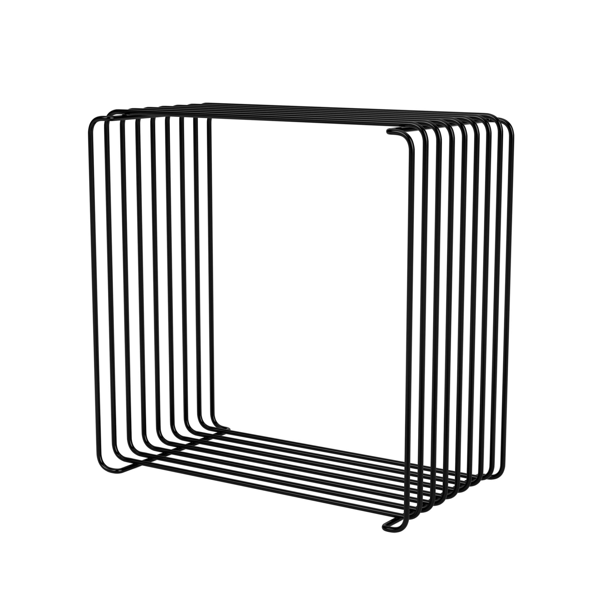 MONTANA // PANTON WIRE SINGLE - REGALMODUL | TIEFE 19CM | 05 BLACK von Montana