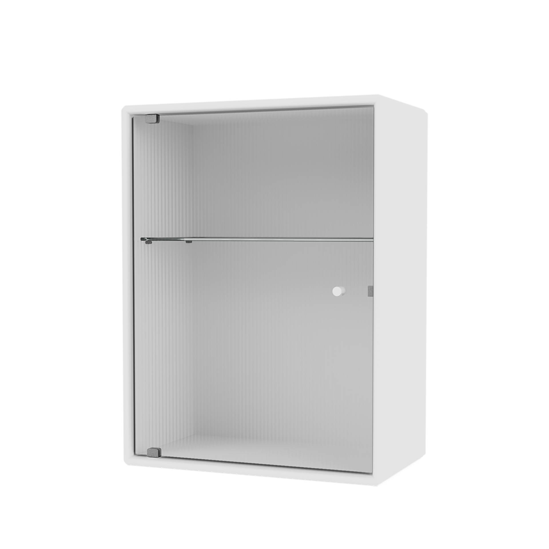 MONTANA // RIPPLE - KLEINER BADEZIMMERSCHRANK | 101 NEW WHITE | SCHWEBEND von Montana