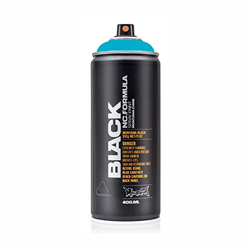 Montana Black TR 5000 true cyan, 400 ml Sprühdose von Montana