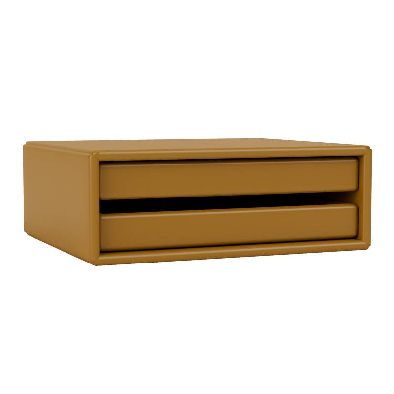 Montana - Classify Schreibtisch Organisator - amber 142/lackiert/BxHxT 35,4x12,6x30cm von Montana