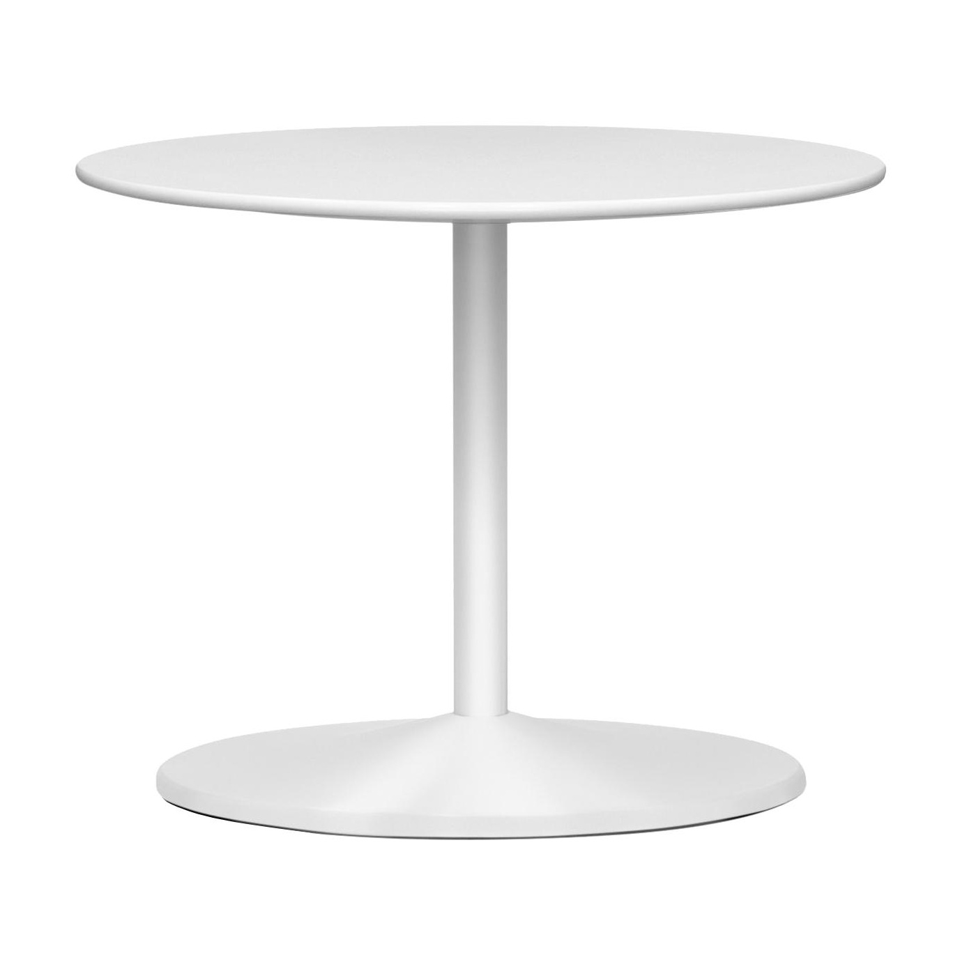 Montana - Panton Tisch Ø 60cm - schnee weiß/lackiert/H x Ø 45x60cm von Montana