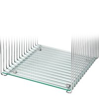 Montana - Regalboden für Panton Wire 34,8 cm, klarglas von Montana Furniture