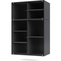 Vitrinenschrank Ripple III anthracite von Montana