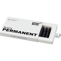 MONTBLANC Black permanent Tintenpatronen für Füller schwarz 8 St. MONTBLANC Black permanent Tintenpatronen für Füller schwarz 8 St. von Montblanc