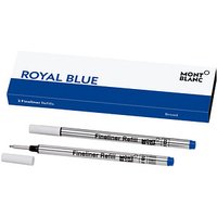 MONTBLANC Royal Blue Finelinerminen blau 0,8 mm, 2 St. von Montblanc