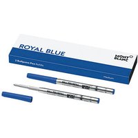 MONTBLANC Royal Blue Kugelschreibermine M blau, 2 St. von Montblanc