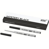 MONTBLANC Mystery Black Kugelschreibermine M schwarz, 2 St. von Montblanc