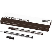 MONTBLANC LeGrand F Mystery Black Tintenrollerminen schwarz 0,8 mm 2 St. von Montblanc