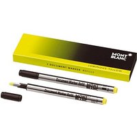 MONTBLANC Luminous Yellow Textmarkerminen gelb, 2 St. von Montblanc