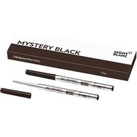 MONTBLANC Mystery Black Kugelschreibermine F schwarz, 2 St. von Montblanc