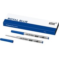 MONTBLANC Royal Blau Kugelschreibermine F blau, 2 St. von Montblanc