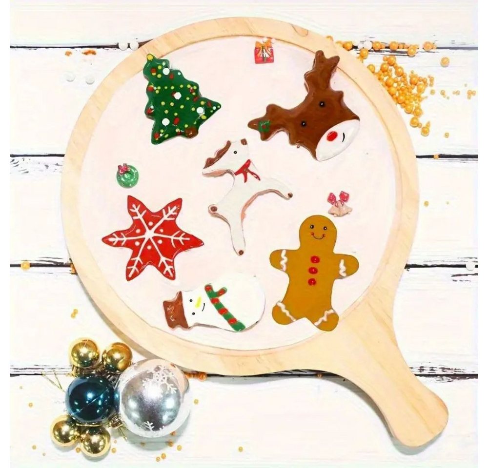 Montegoni Ausstechform 9-tlg. Linzer-Keksausstecher Set aus Edelstahl – Weihnachtsmotive, (1x Ausstecherset, 9x Linzer-Ausstecher), Edelstahl rostfrei, gezackte Kanten, stapelbar von Montegoni