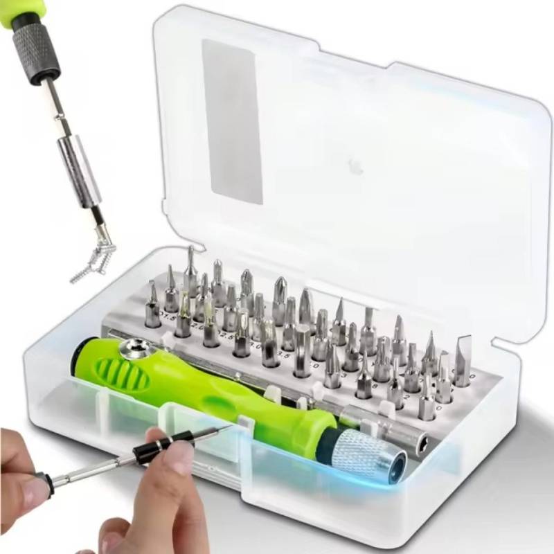 Montegoni Bit-Schraubendreher 32-in-1 Mini Präzisions Schraubendreher Set, (Satz), Magnetische Phillips-Bits, Multifunktionales Reparatur Werkzeugset. von Montegoni