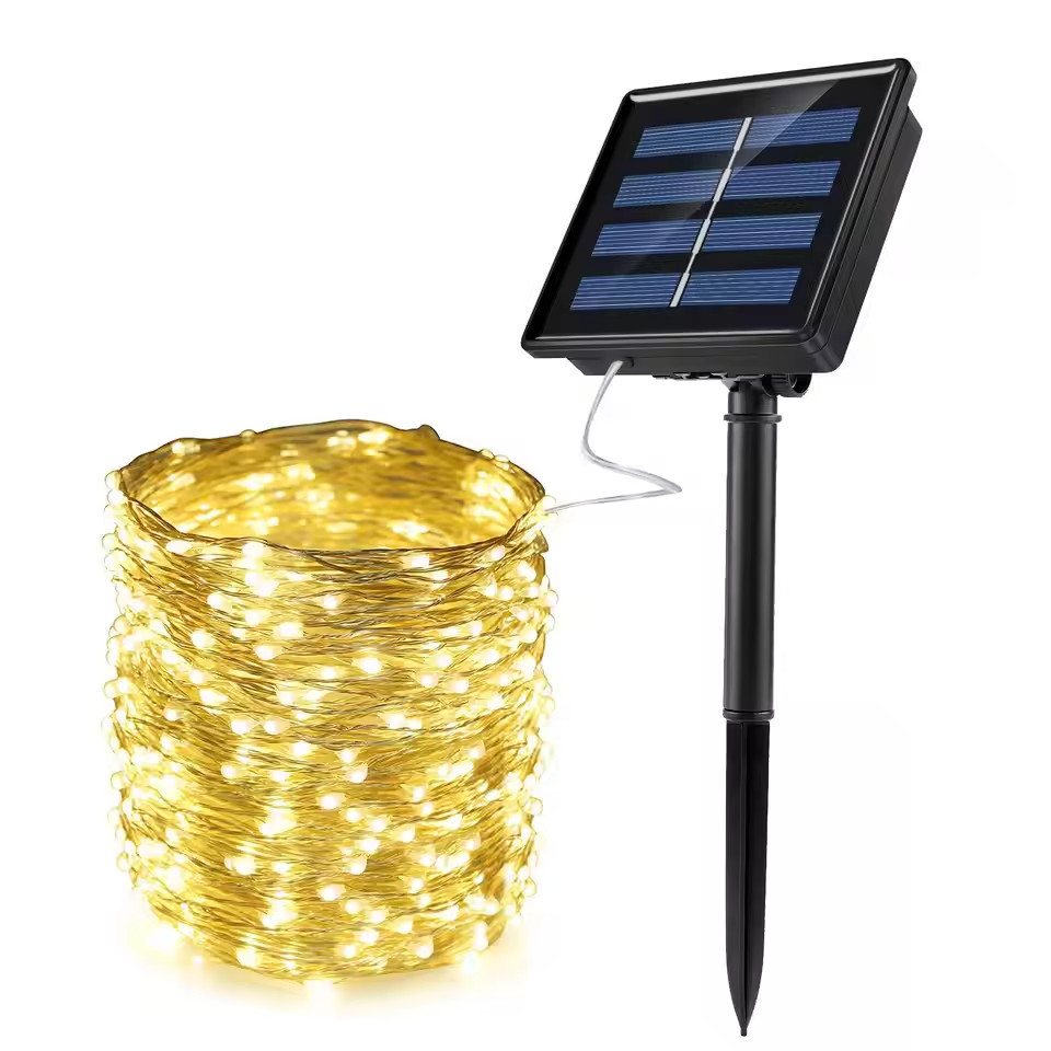 Montegoni LED-Streifen LED Solar Lichterkette Außen & Innen Wasserdicht Solarlichterkette Montegoni LED-Streifen LED Solar Lichterkette Außen & Innen Wasserdicht Solarlichterkette von Montegoni
