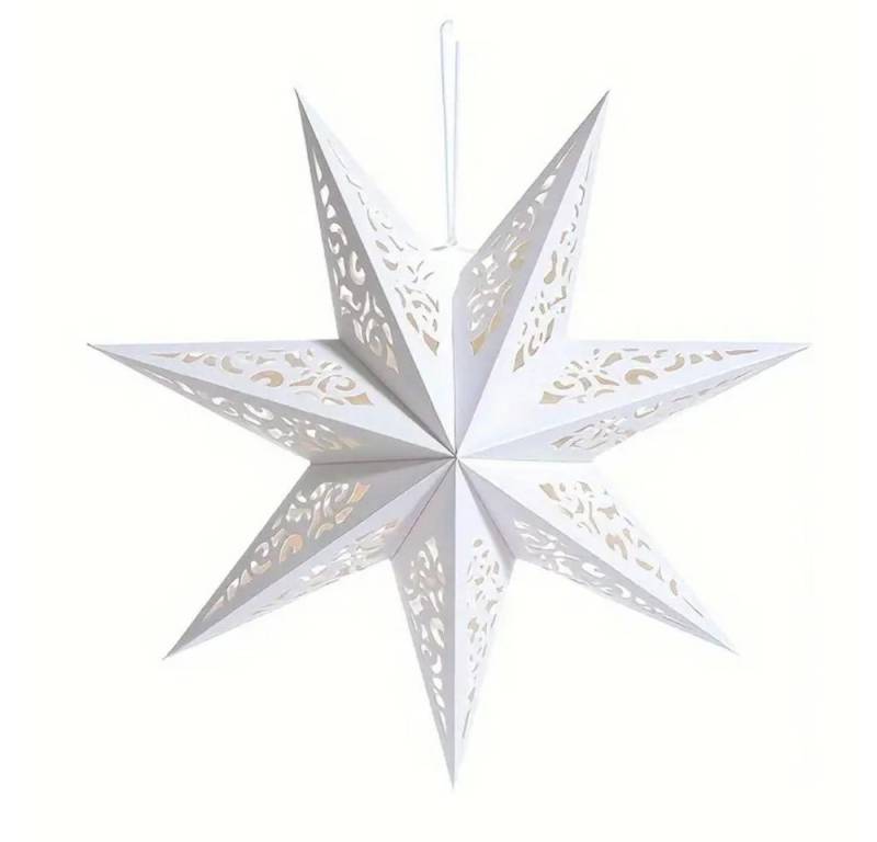 Montegoni Lichterkette Weihnachtsstern Papierstern 45 cm mit LED – Weihnachts Fensterdeko, Faltbar, Mit LED-Lichterkette, Wiederverwendbar, Leicht aufzuhängen Montegoni Lichterkette Weihnachtsstern Papierstern 45 cm mit LED – Weihnachts Fensterdeko, Faltbar, Mit LED-Lichterkette, Wiederverwendbar, Leicht aufzuhängen von Montegoni