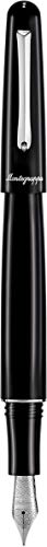 Montegrappa Füllhalter Elmo 01 Black, Medium von Montegrappa